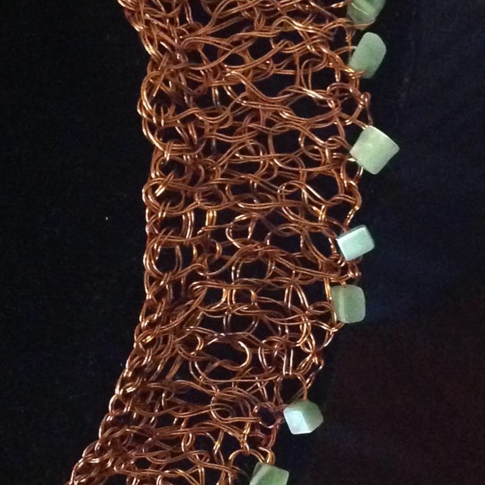 Copper wire collar
